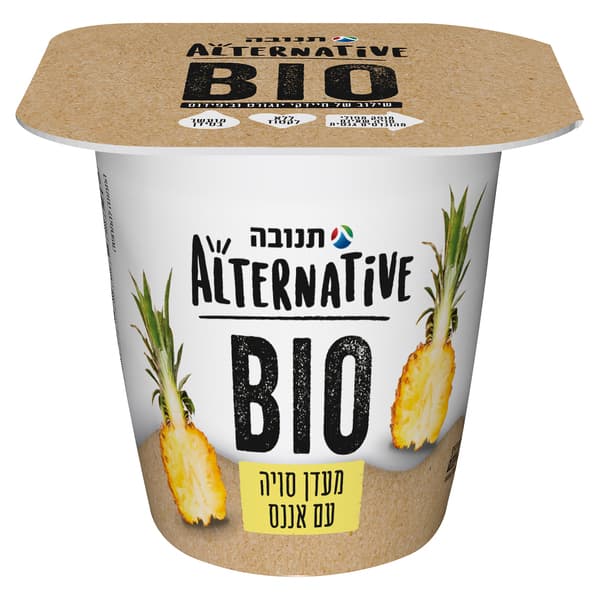 מעדן סויה עם אננס 150 ג'