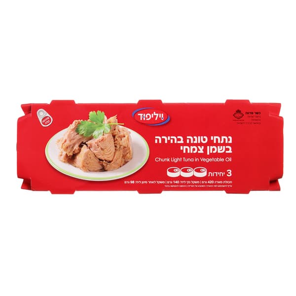שלישיית נתחי טונה בה