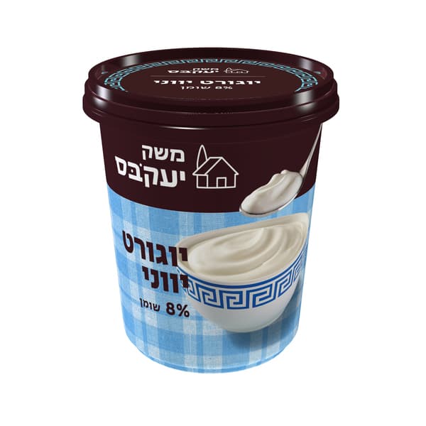 יוגורט יווני משק יעקבס 850 מ"ל