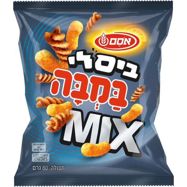 ביסלי במבה גריל מיקס 80 גרם