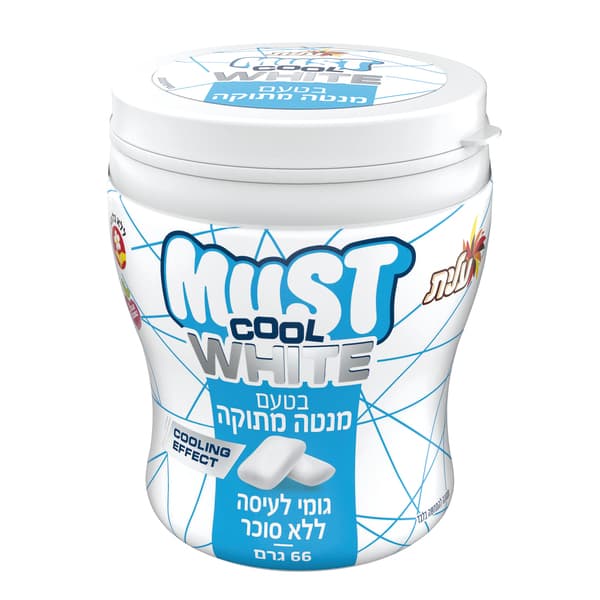 מסטיק MUST וויט מנטה מתוקה