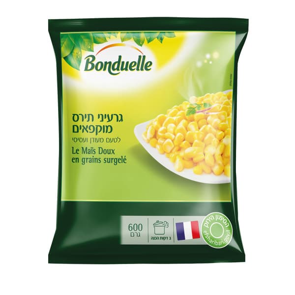 גרעיני תירס קפואים ב