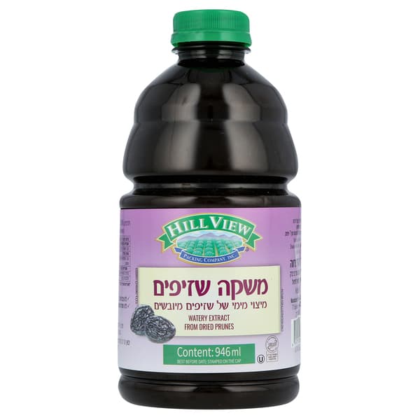 היל ויו מיץ שזיפים 946 מ"ל