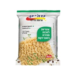 ארוחת נודלס בטעם ירק