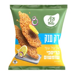 שניצל עוף דק ענק קריספי שומשום עוף טוב