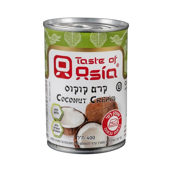 קרם קוקוס ללא חומר משמר 400 מ"ל