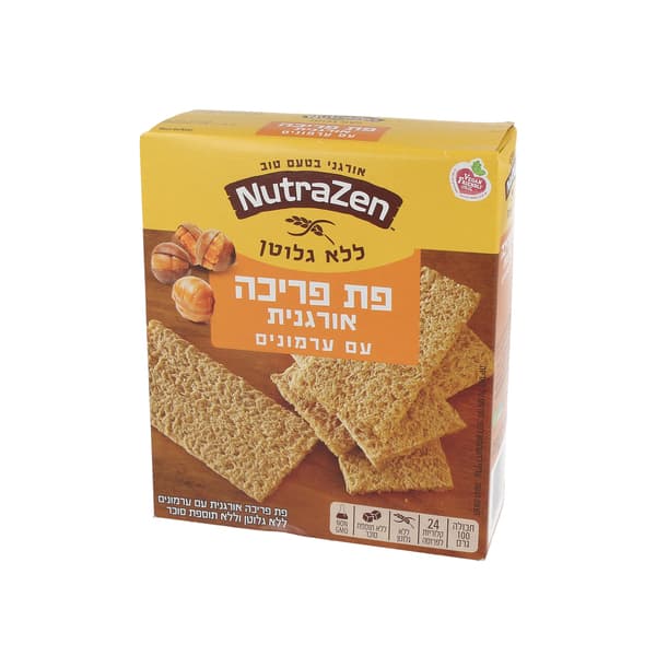 פת פריכה אורגנית ללא גלוטן - ערמונים 100