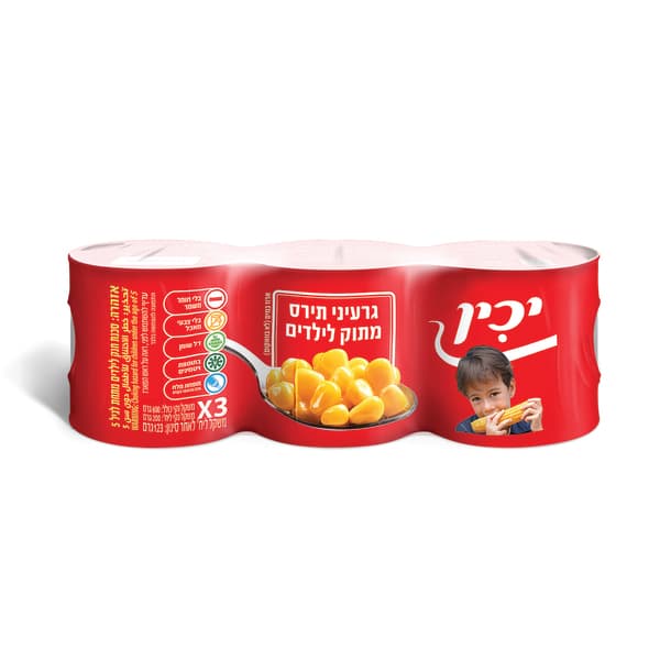 תירס קידס שלישיה * 200 ג' יכין