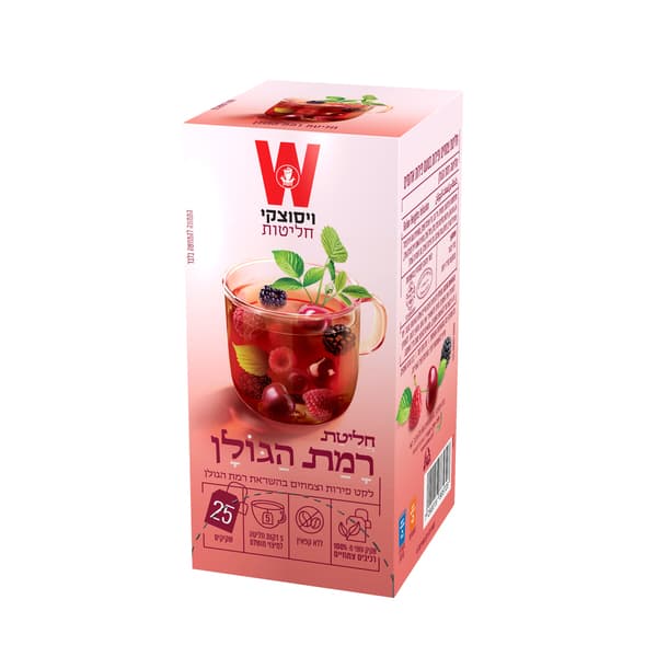 חליטת רמת הגולן ויסוצקי 25שק