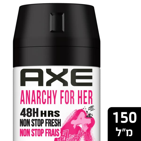 דאו אקס ספריי גוף לנשים אנרכי 150 מ"ל