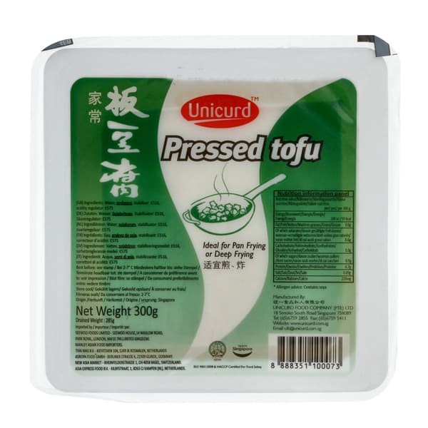 אסיה טופו במרקם דחוס 300 גר