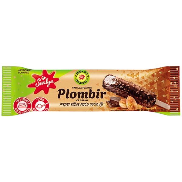 גלידה אסקימו פלומביר עם שקדים 63 גר