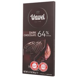 WAWEL פרמיום שוקולד מריר 64% קקאו 90 ג