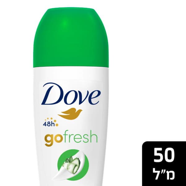 רול און בניחוח מלפפונים דאב 50 מ"ל