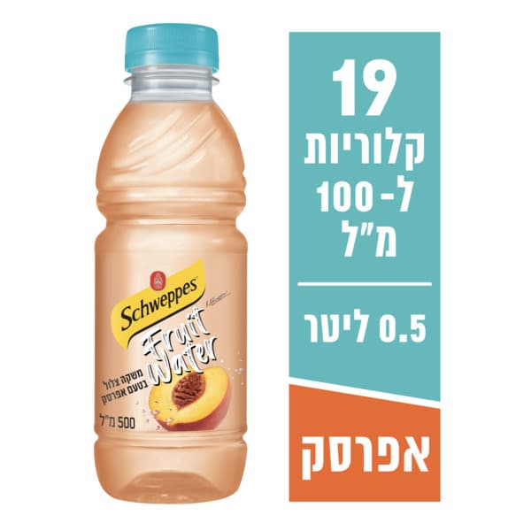 FRUT WATER אפרסק 500 מ"ל
