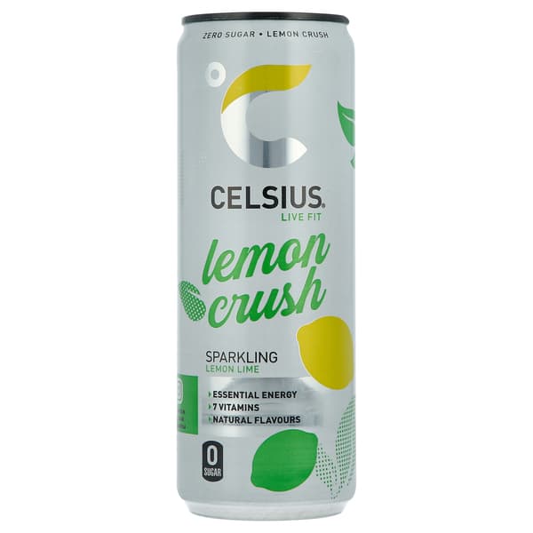 צלזיוס משקה אנרגיה לימון 375 מ"ל