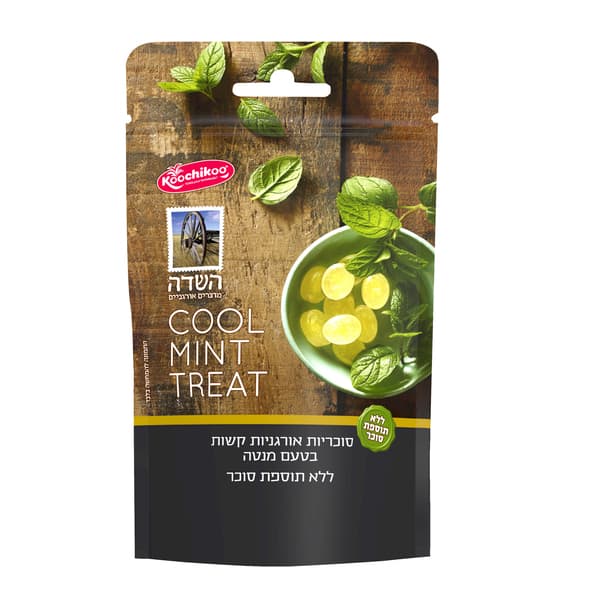 סוכריות אורגניות מנט