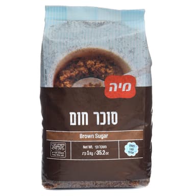 סוכר חום שקית 1 ק"ג