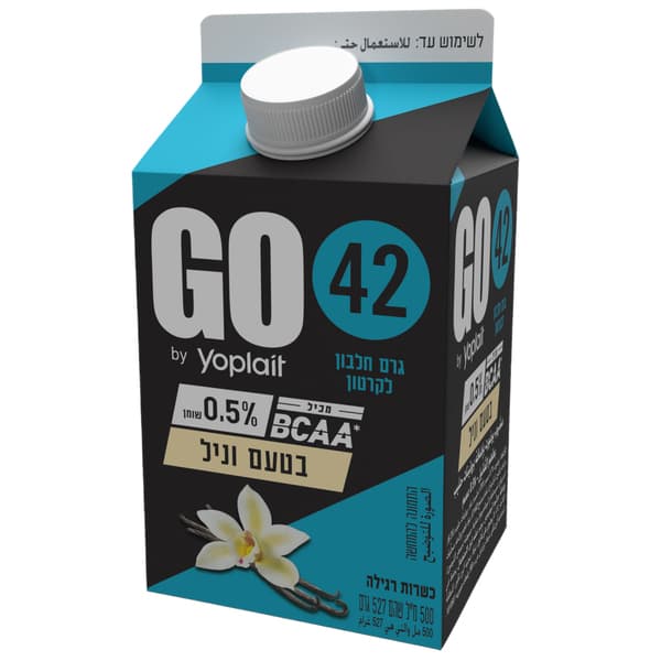 משקה יוגורט גו וניל 500מ"ל