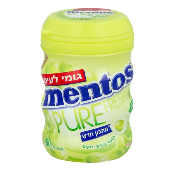 מנטוס מסטיק ויטמין ב