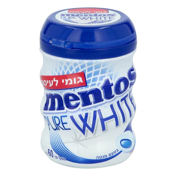 מנטוס גומי לעיסה ללא