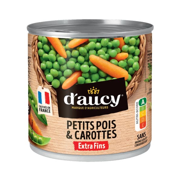 אפונה וגזר 400גר