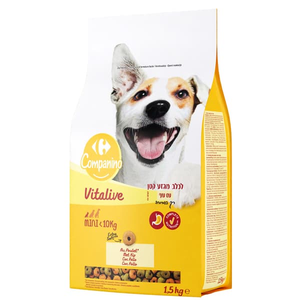 מזון רך לכלבים קטנים