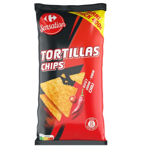 טורטיה צ'יפס בטעם צ'
