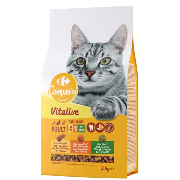 מזון יבש לחתולים בוג