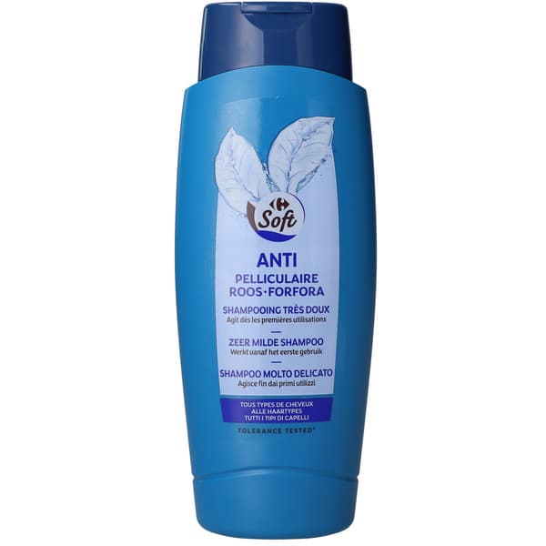 שמפו עדין נגד קשקשים