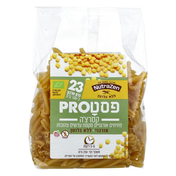 פסטה פרוטאין עדשים צ