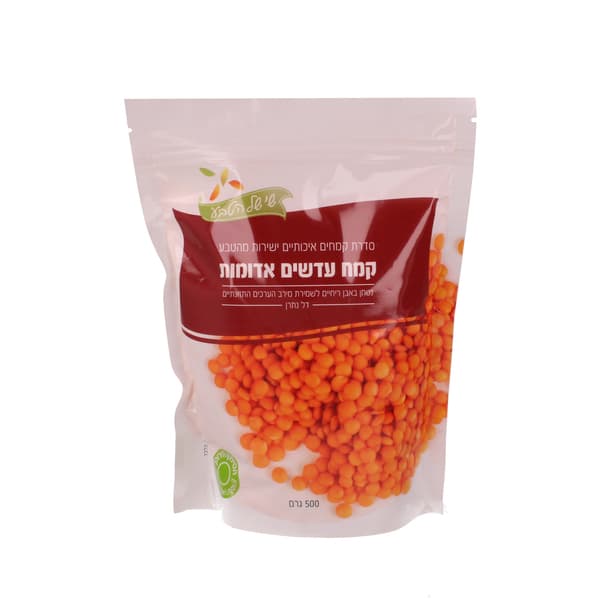 קמח עדשים אדומות 500