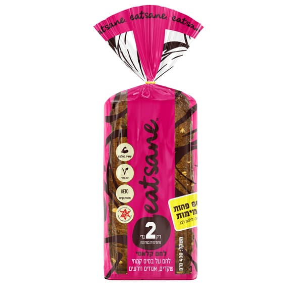 לחם קלאסי מופחת פחמימות איטסיין 320 גרם