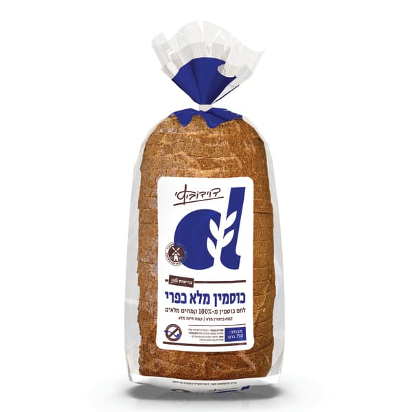 לחם כוסמין מלא כפרי 750ג