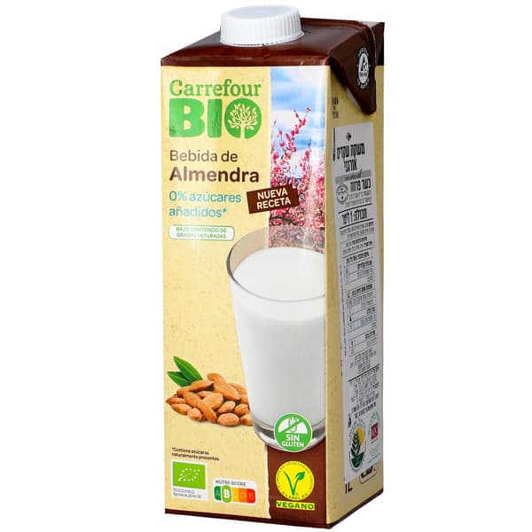 משקה שקדים אורגני לל