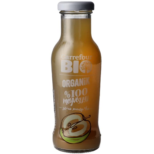 מיץ תפוחים אורגני 25