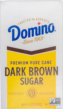 דומינו סוכר חום כהה 453 גרם