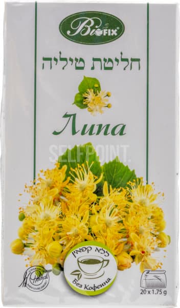 חליטת עלי טיליה ללא