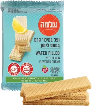 וופל קלאסי לימון 200 גרם