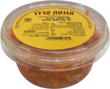 סלט גזר חריף