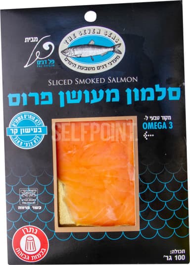 סלמון מעושן 100גר