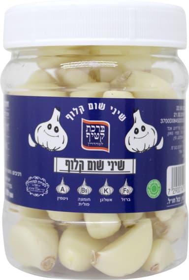 שיני שום בצנצנת 170ג'
