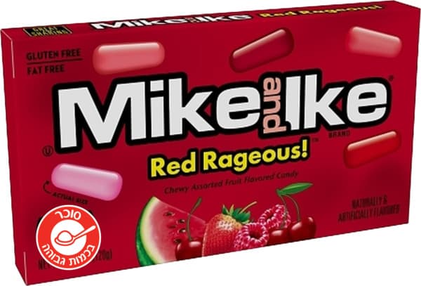 מייק&אייק רד רייג'וס 120 גרם