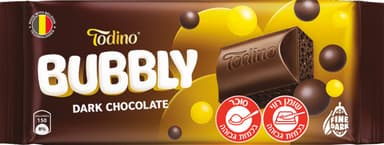 שוקולד מריר אווירי 90 גרם BUBBLY