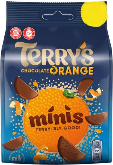 טריז-מיני שוקולד חלב בטעם תפוז 95 גר