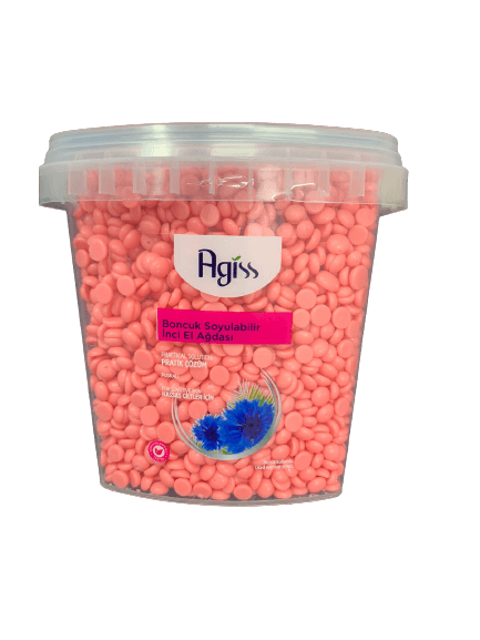 כדורי שעווה | בכל הגוף | שעווה מתקלפת | צבע ורוד | מכיל 500 גרם