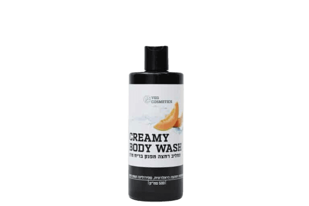 תחליב רחצה | טבעוני | בריח מלון | בתוספת חומצה היאלרונית ספירולינה ושמן קיק | מכיל 450 מל