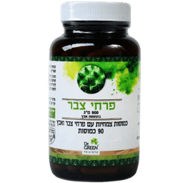 פרחי צבר | 500 מג | בתוספת אבץ | מכיל 90 כמוסות צמחיות | תוסף תזונה | כשר פרווה