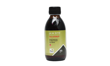 אן אן | סירופ על בסיס תמציות צמחים | בטעם תות | מכיל 200 מל