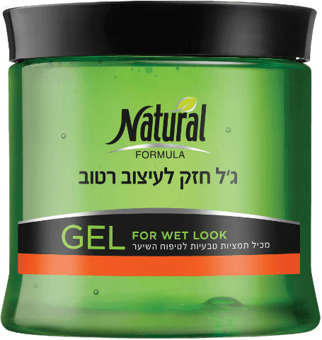 גל חזק | לעיצוב רטוב | מכיל תמציות ממקור צמחי | לטיפוח השיער | מכיל 500 מל